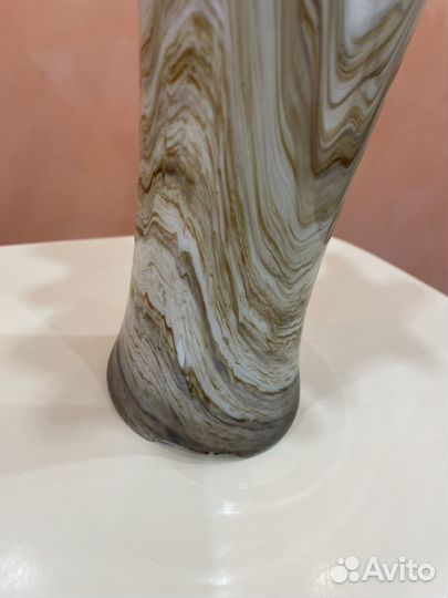 Ваза цветное стекло СССР