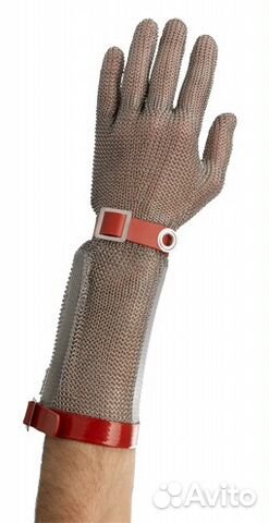 Перчатки кольчужные по локоть