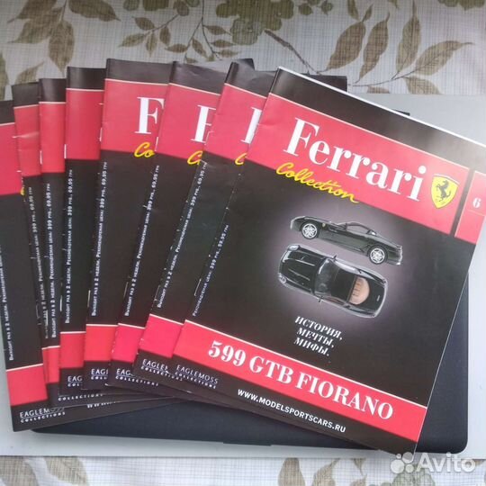 Журналы Ferrari Collection 2012-2014 гг Eaglemoss
