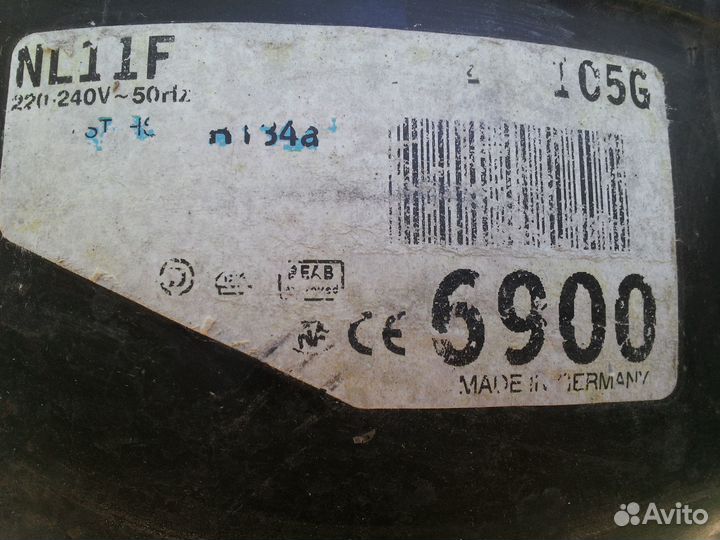 Компрессор Secop -NL11F (R134a) для холодильника