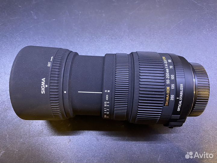 Объектив Sigma AF 50-200 1:4-5.6 DC OS HSM (Nikon)