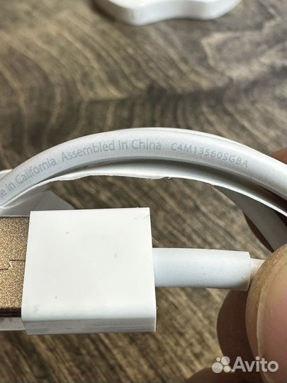 Оригинал провод на iPhone.200+ отзывов