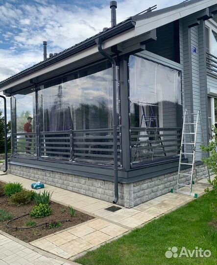 Мягкие окна для дачи