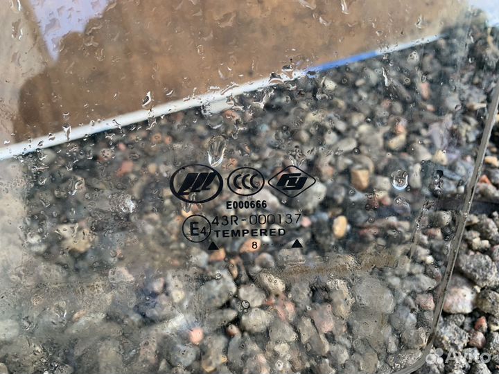 Стекло передние левое lifan breez