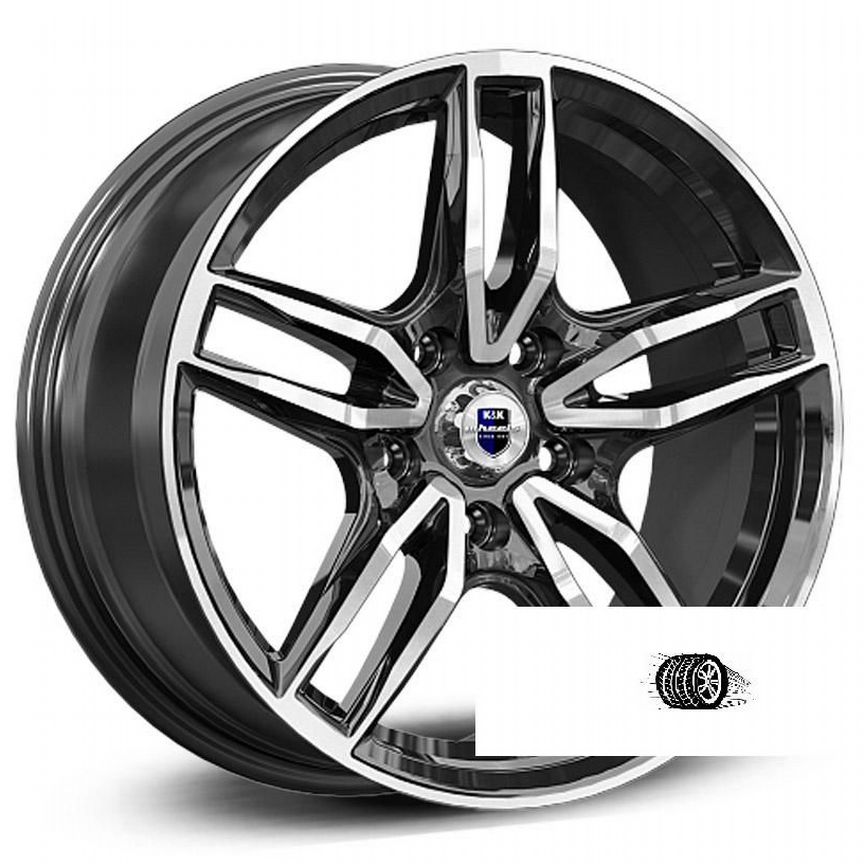 Литые диски K&K 8×R17 5×112