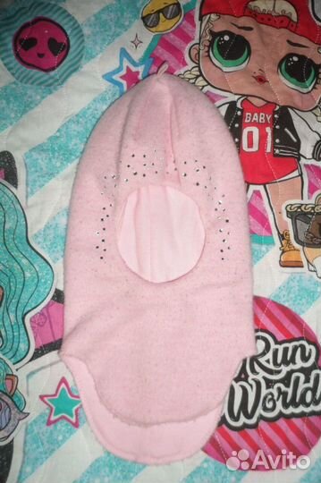 Шапка-шлем зимняя 46-48