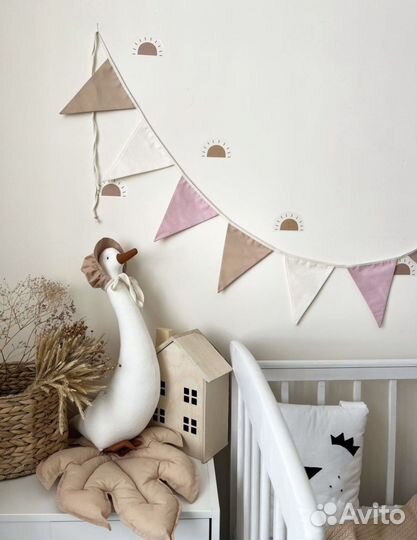 Хлопковая гирлянда