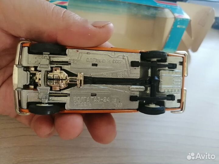 Волга газ 24-02 модель 1:43