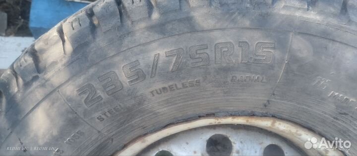 Продам колеса нива r15 235/75