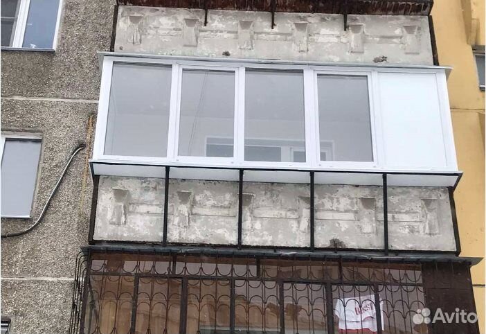 Балкон с отделкой под ключ