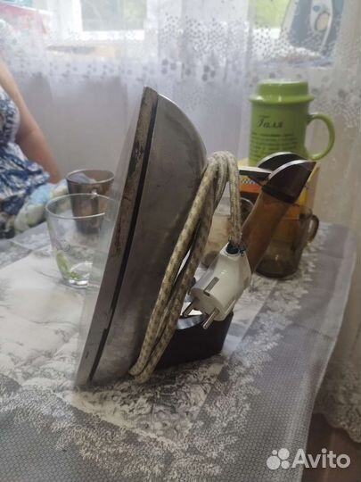 Утюг СССР тяжёлый промышленный