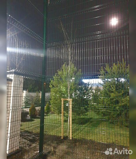 Забор сетка 3д