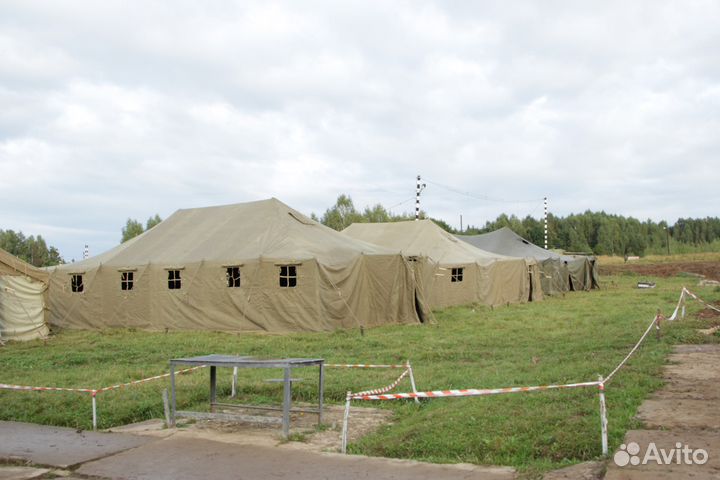 Прокат армейских палаток/ пункты обогрева