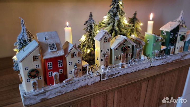 Деревянные интерьерные домики