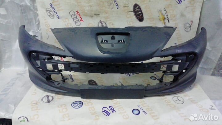 Бампер передний новый peugeot 207 05-10