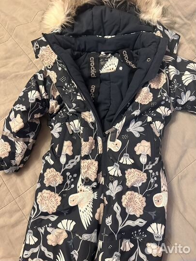 Зимний комбинезон 98-104 доя девочки Crockid