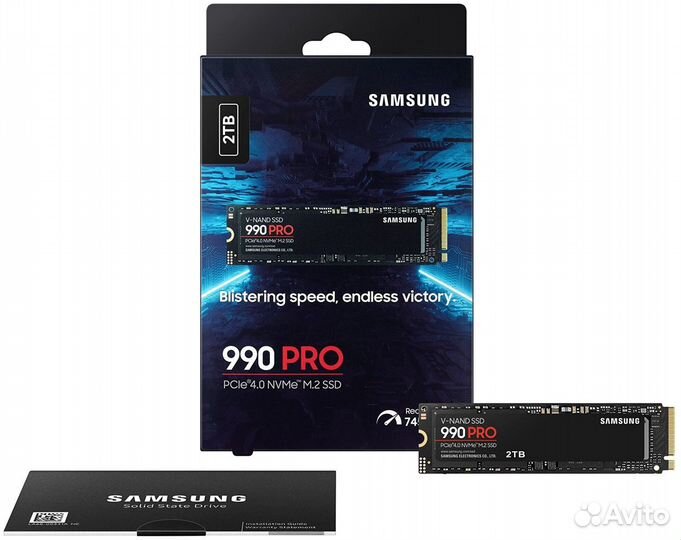 Накопитель SSD Samsung M.2 2Tb MZ-V9P2T0BW