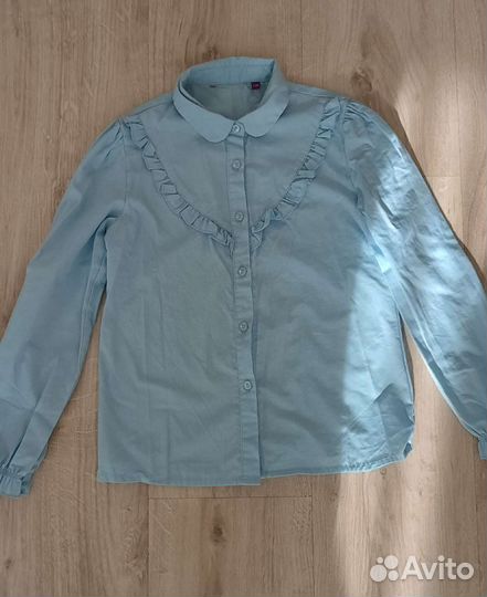 Школьные блузки для девочки 128 134