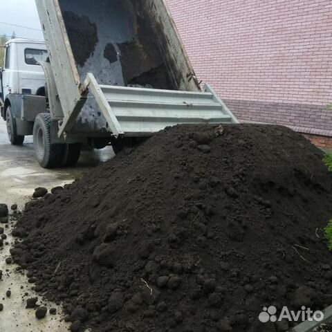 Земля чернозем Чистый 5-10 тонн