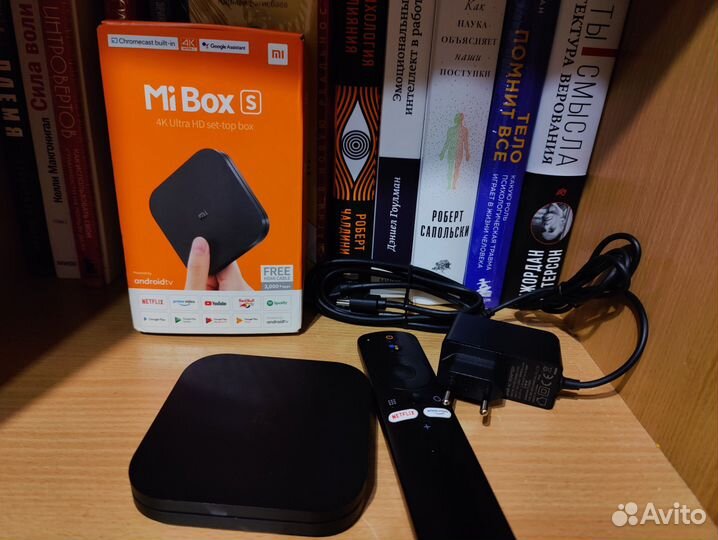 Smart tv приставка xiaomi mi box s