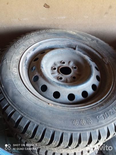 4 шт Резина на дисках 215х65х16 на Лифан Х60