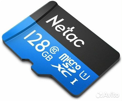 Карта памяти Netac P500 microSD 128 Gb