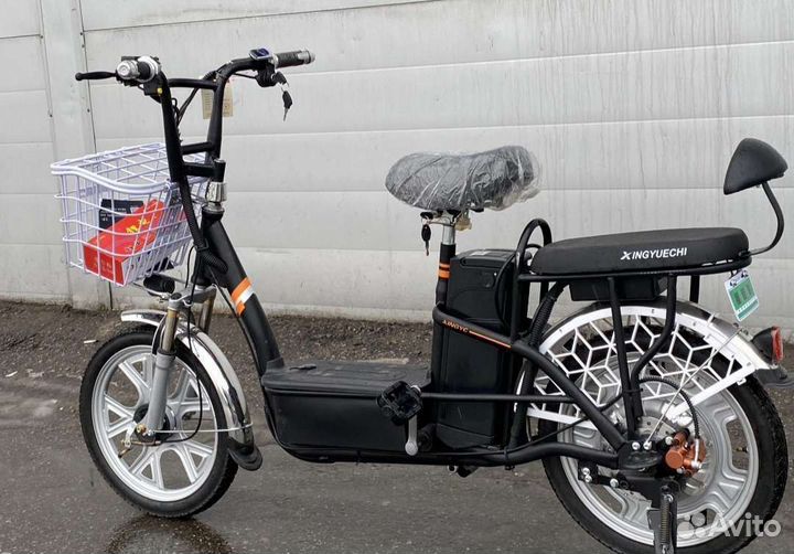 Электровелосипед колхозник 2 батарейки 60в 20а