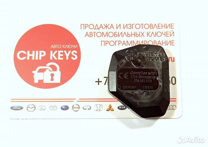 Оригинальный трансмиттер ключа Toyota Camry