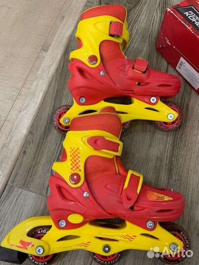 Коньки роликовые детские