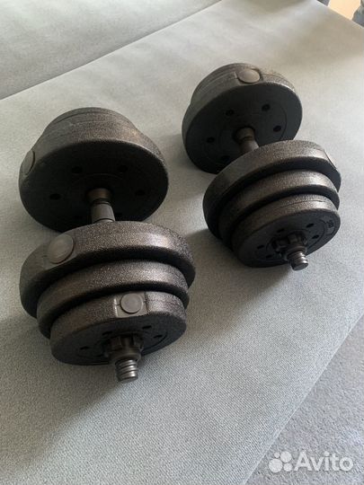 Гантели разборные по 9кг