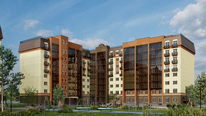 1-к. квартира, 44,8 м², 7/8 эт.