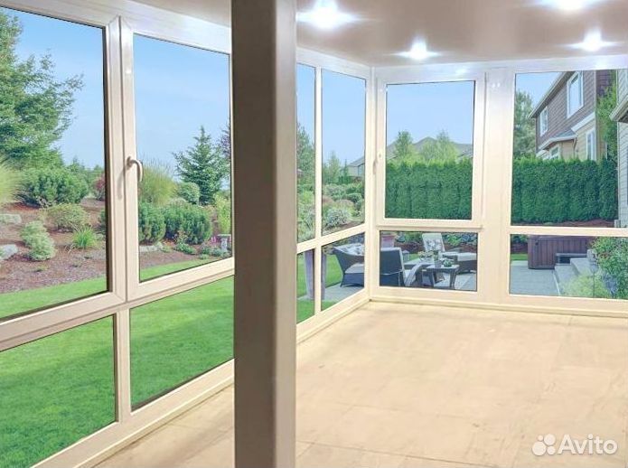 Окна на веранду