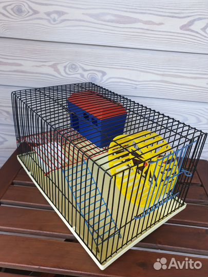 Клетка для мелких грызунов беговое колесо