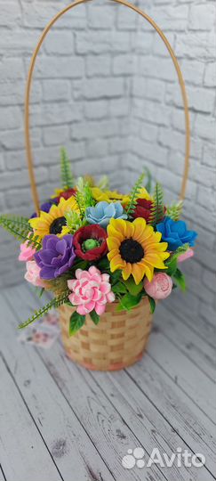 Интерьерная композиция из мыла ручной работы