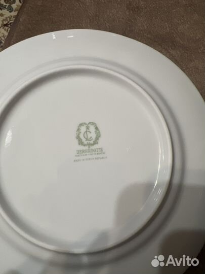 Набор тарелок полевой цветок Bernadotte Чехия