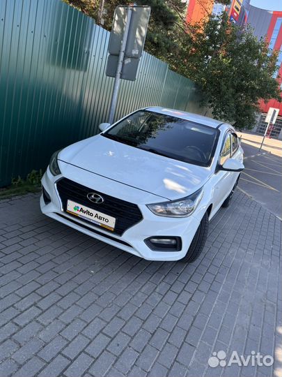 Hyundai Solaris 1.6 AT, 2017, 104 500 км