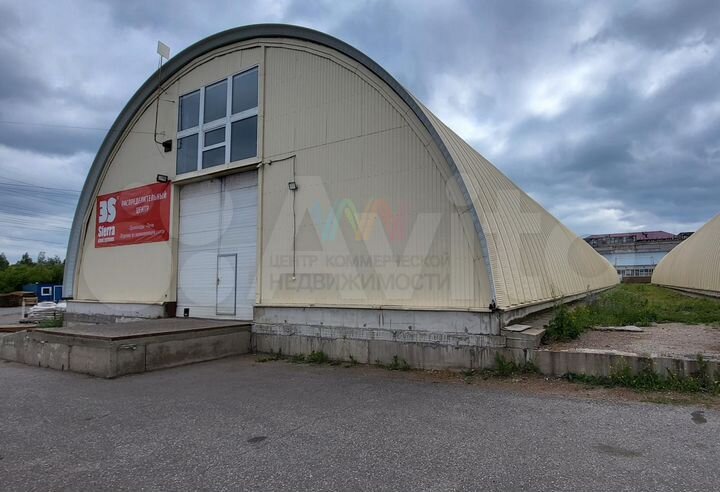 Теплый склад с пандусом в Деме 654 м2