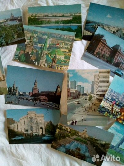Открытки Москва-75г