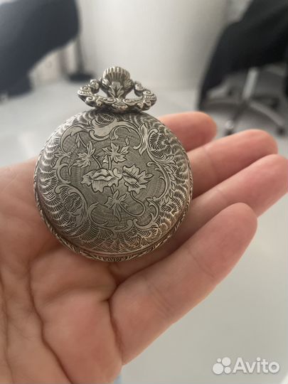 Швейцарские серебрянные часы