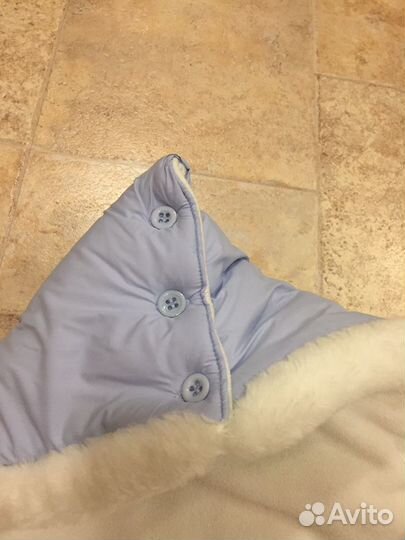 Конверт зимний + 2 зимних шапочки