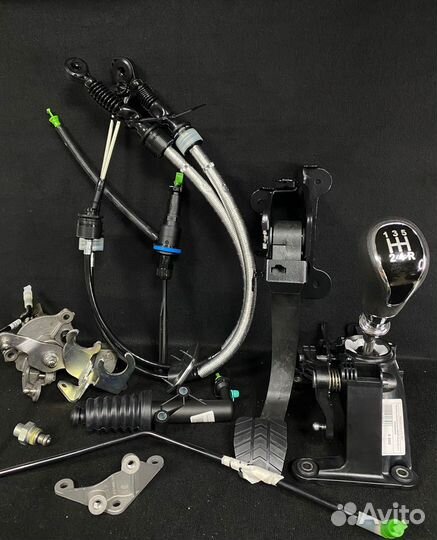 Комплект перехода с робота на механику Веста