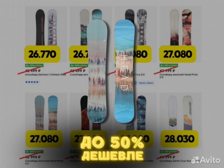 Сноуборд новый