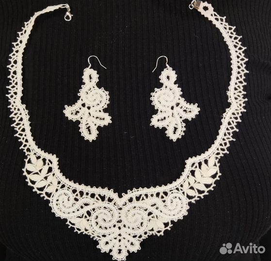 Колье и серьги