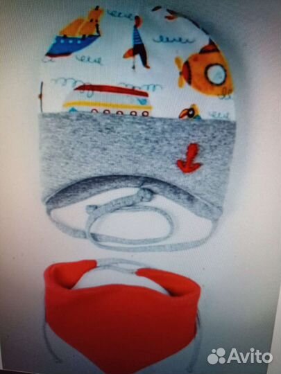 Шапка и снуд р. 44-47