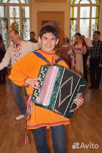 Гармонист, баянист на праздник