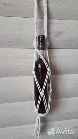 Держатель сетка для бутылки, банки