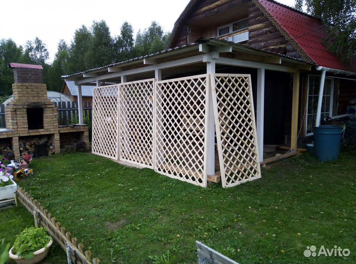 Шпалера деревянная