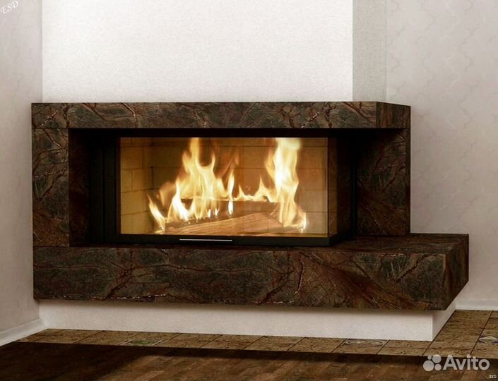 Камин, каминная облицовка