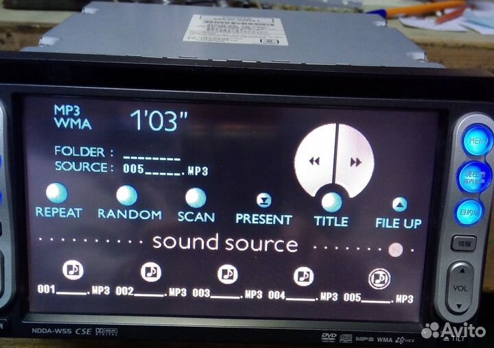 Автомобильное головное устройство ndda-W55