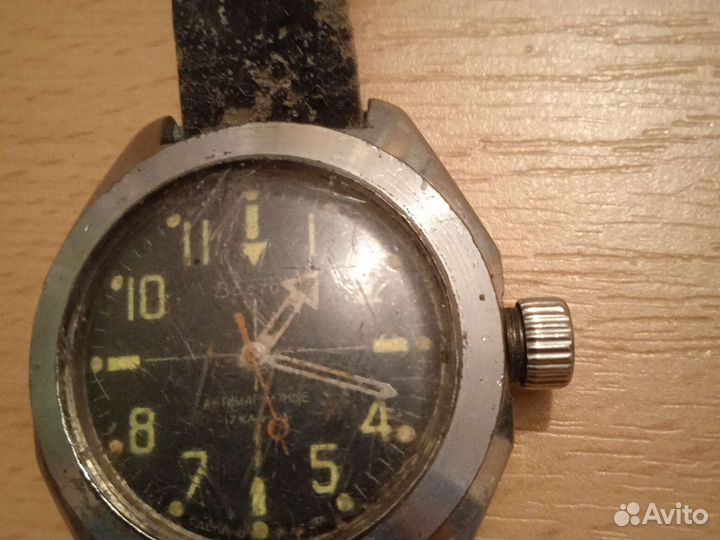 Мужские наручные часы механические ссср.Амфибия